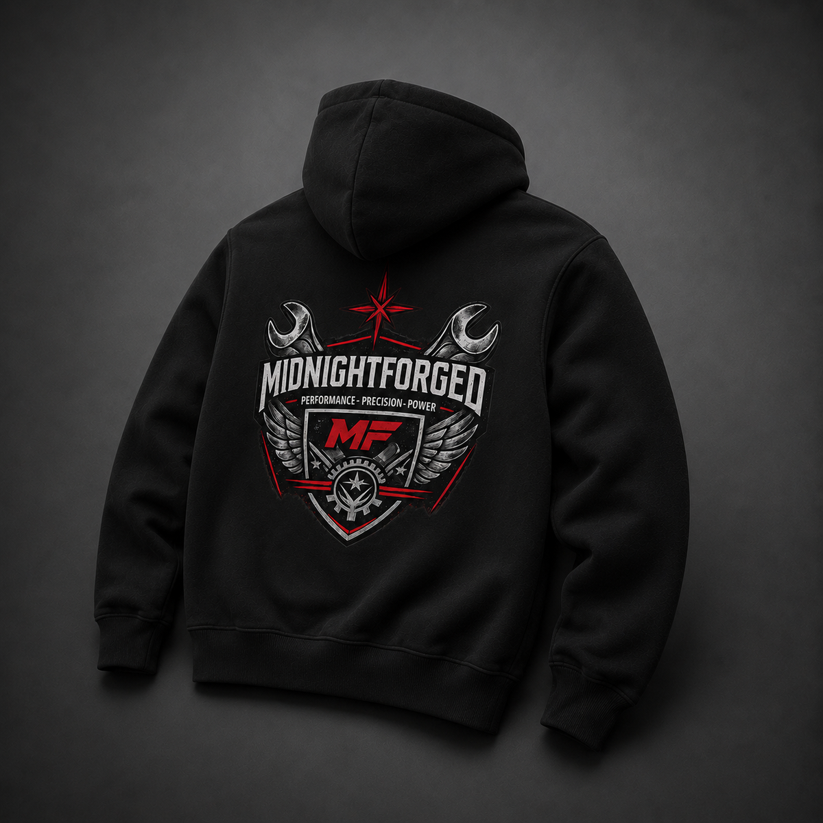 Midnight Forged Core Pullover Hoodie — product view 4