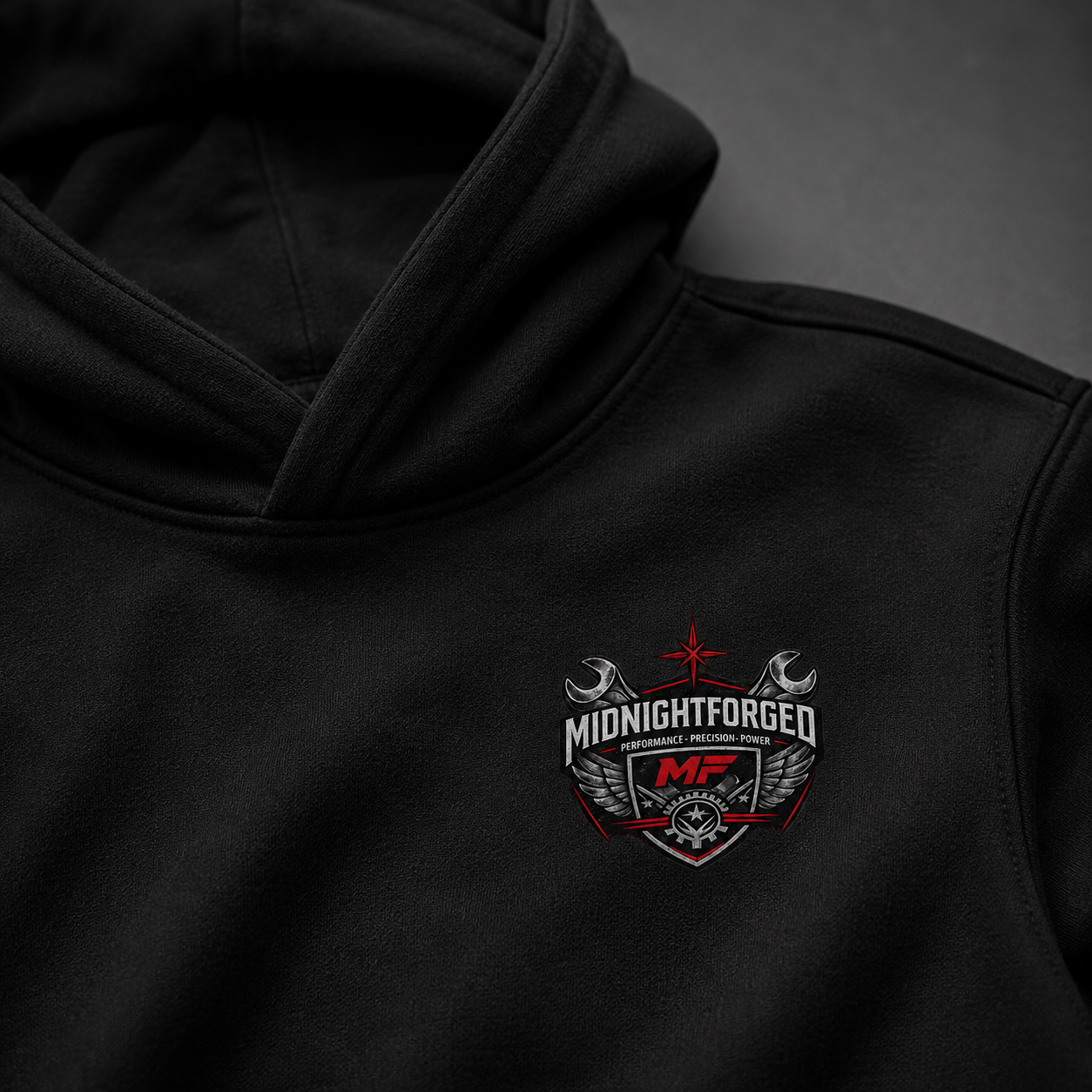 Midnight Forged Core Pullover Hoodie — product view 5